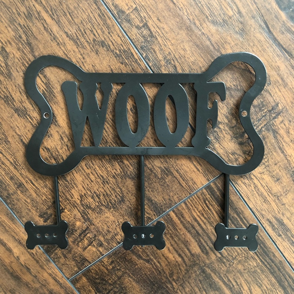 WOOF Dog Leash Hook